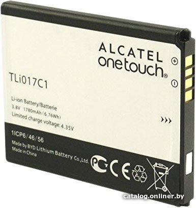 Аккумулятор для телефона Копия Alcatel TLI017C1