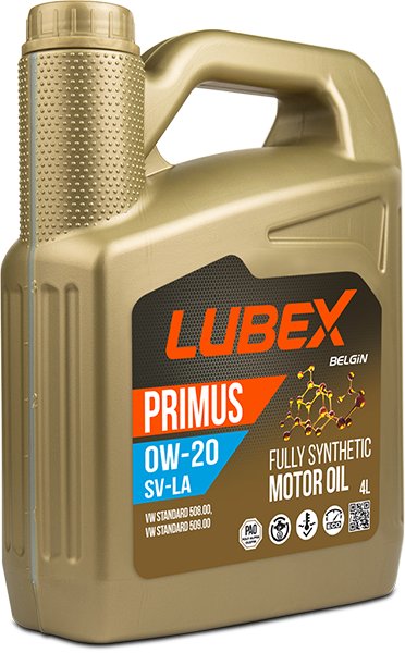 

Моторное масло Lubex Primus SV-LA 0W-20 4л
