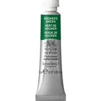 Акварельные краски Winsor & Newton Professional 102311 (5 мл, зеленый хукера)