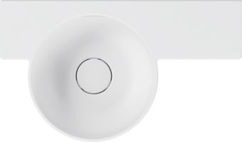 Умывальник Belux Аврора 550 L (18, белый матовый/Solid Surface)