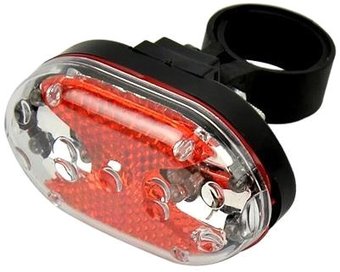 Велосипедный фонарь Sapphire H-117 Black/Red
