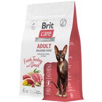 Сухой корм для кошек Brit Кеа Cat Adult Delicious Taste с индейкой и уткой 400 г