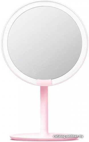 Косметическое зеркало Amiro Lux High Color HD Daylight AML004J (розовый)