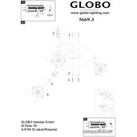 Спот GLOBO Sinclair 5669-3