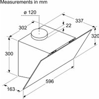 Кухонная вытяжка Bosch Serie 2 DWK64PJ60T