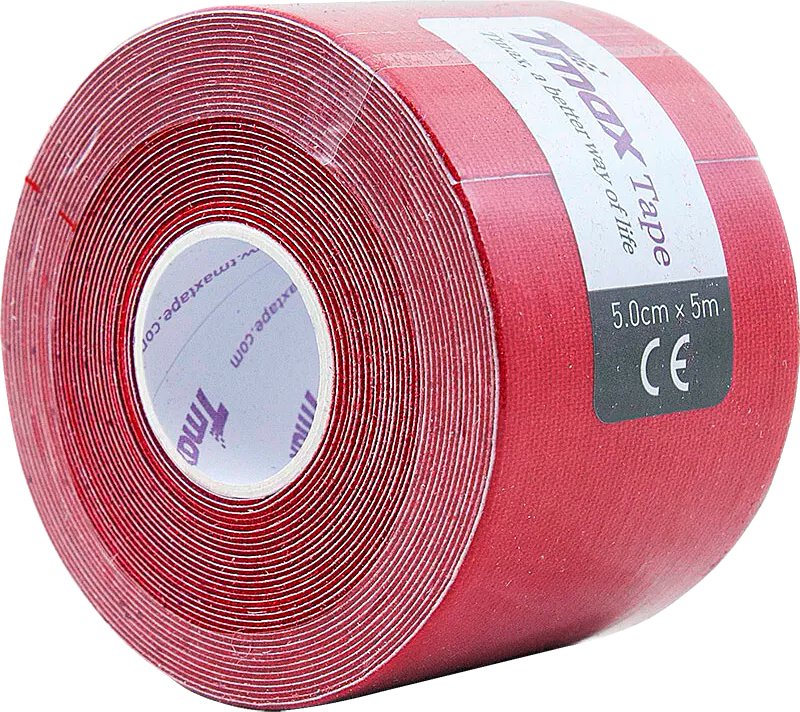 

Тейп Tmax Extra Sticky 5 см х 5 м (красный)