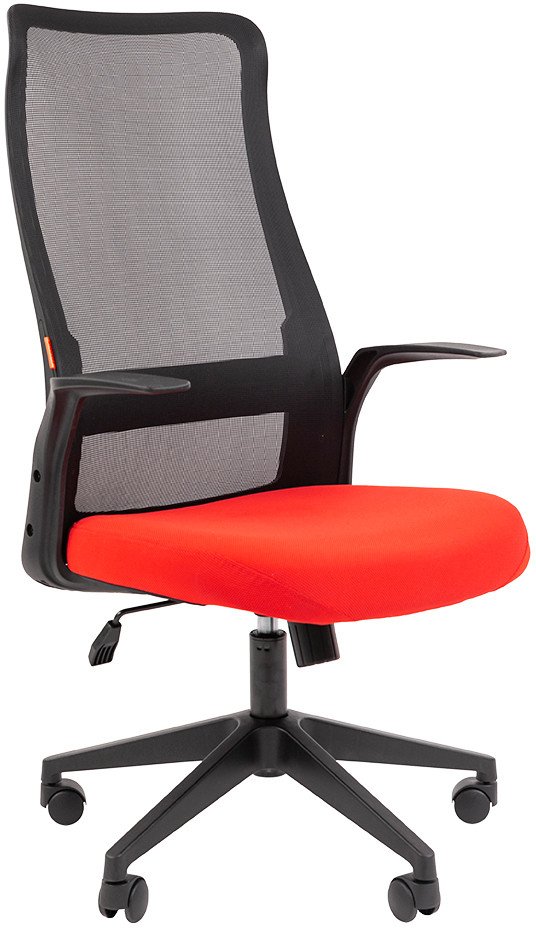 Офисное кресло CHAIRMAN 573 (черный/красный)