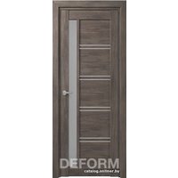 Межкомнатная дверь Юркас Deform D19 ДО 60x200 (дуб шале графит/мателюкс)