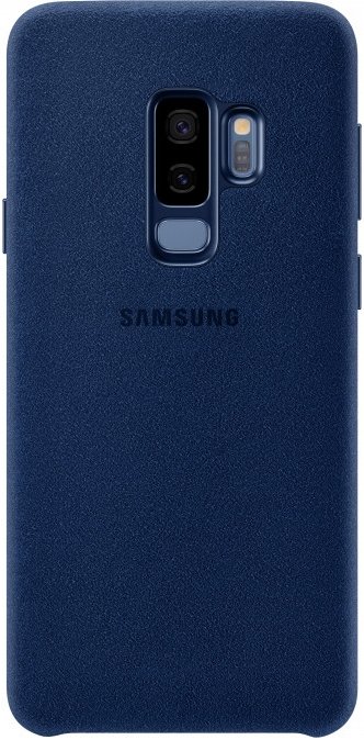 

Чехол для телефона Samsung Alcantara Cover для Samsung Galaxy S9 Plus (синий)