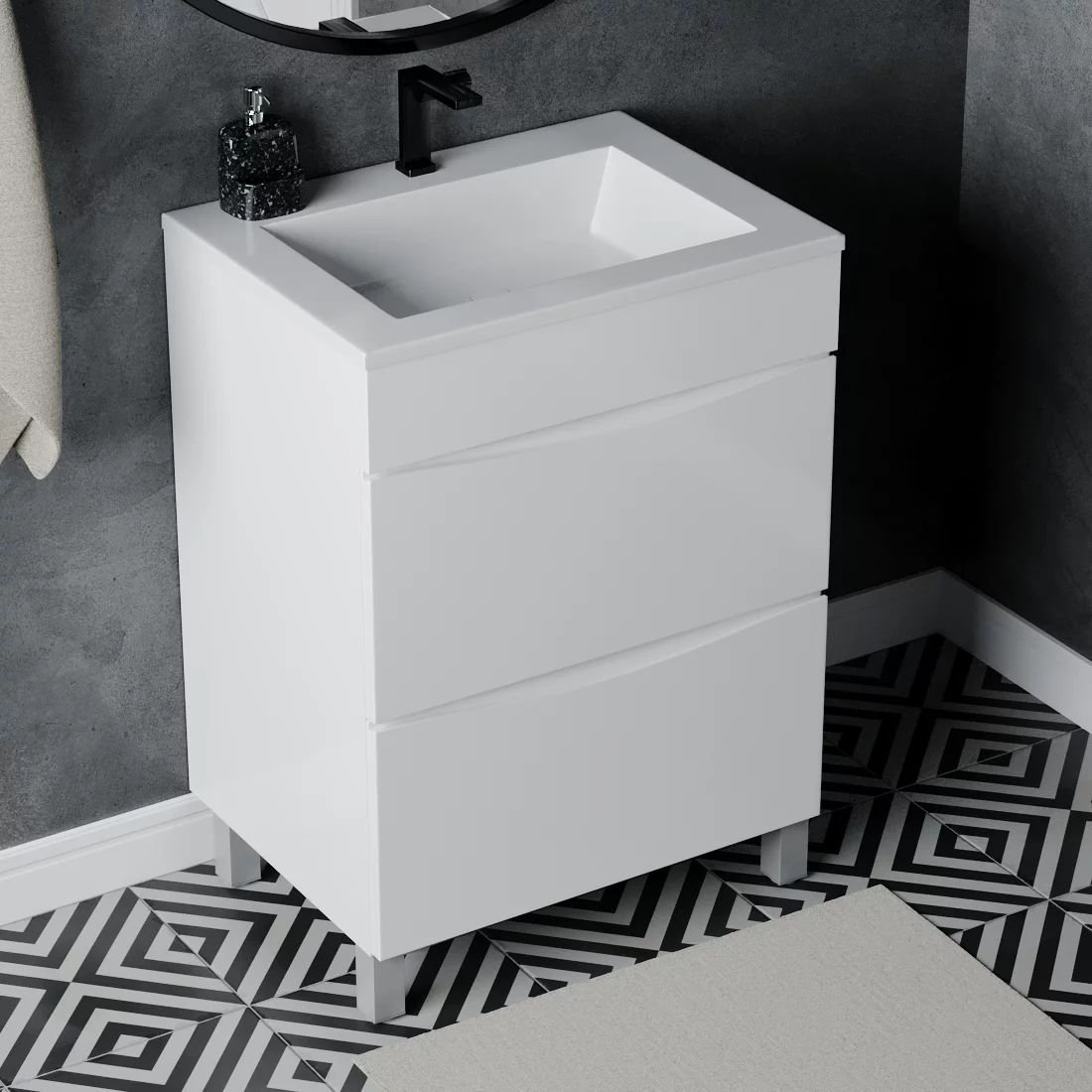 

Vela Тумба под умывальник Vela Бриз 60Н под Luxor TU83047