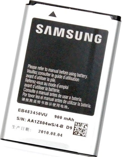 

Аккумулятор для телефона Копия Samsung C3752, Shark (EB483450)