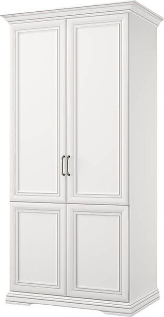 Шкаф распашной Anrex Sevilla 2DG (белый)