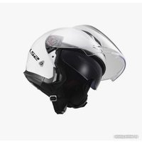Мотошлем LS2 OF521 Infinity Solid (L, белый глянцевый) в Витебске
