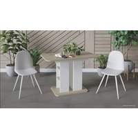 Кухонный стол Трия Мюнхен тип 2 (белый ясень-дуб сонома)