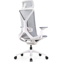 Офисное кресло SitZone E-YR-001A-P1-WH (сетка/ткань, серый) в Бобруйске