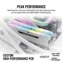 Оперативная память Corsair Vengeance RGB PRO SL 2x8ГБ DDR4 3600 МГц CMH16GX4M2D3600C18W