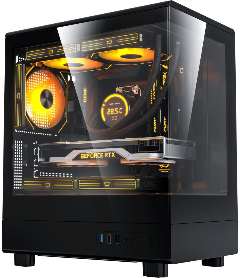 

Корпус dark Flash DB330M (черный)