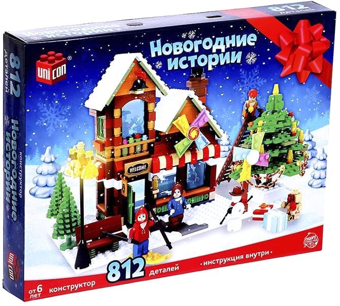 

Конструктор Unicon 6753933 Рождественский парк