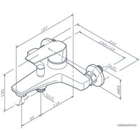 Смеситель AM.PM Gem F90A10000