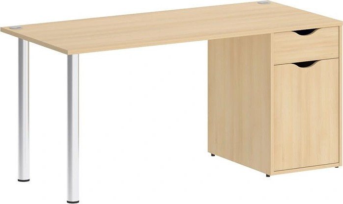 

Стол Riva Home Office VR.SP-3-158.1 Silver (акация лорка)