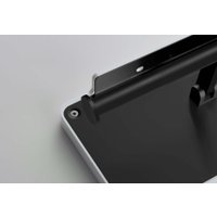 Держатель для туалетной бумаги Aquatek Европа AQ4919MB (с полкой, черный матовый)