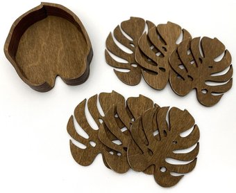 ОМурМебель Монстера+органайзер 6 шт (коричневый)