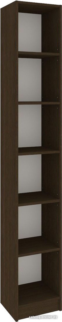Стеллаж Кортекс-мебель Бинго км.02576 30x202 (венге)