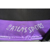 Батут Atlas Sport 183 см - 6ft (без лестницы, внешняя сетка, сливовый)