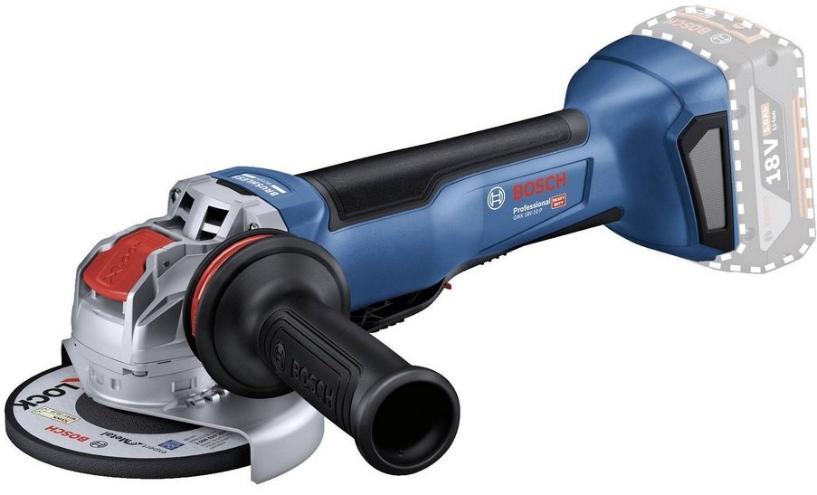 

Угловая шлифмашина Bosch GWX 18V-10 P Professional 06019J4200 (без АКБ)