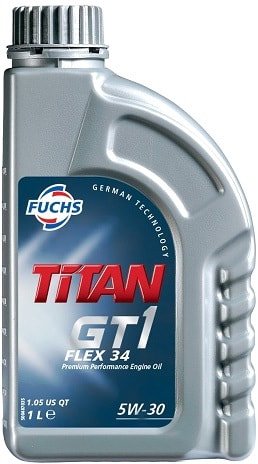 

Моторное масло Fuchs Titan GT1 Pro FLEX 34 5W-30 1л
