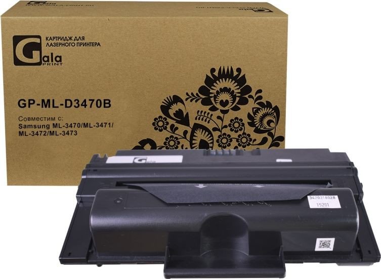 

Картридж Gala-print GP-ML-D3470B (аналог Samsung ML-D3470B)