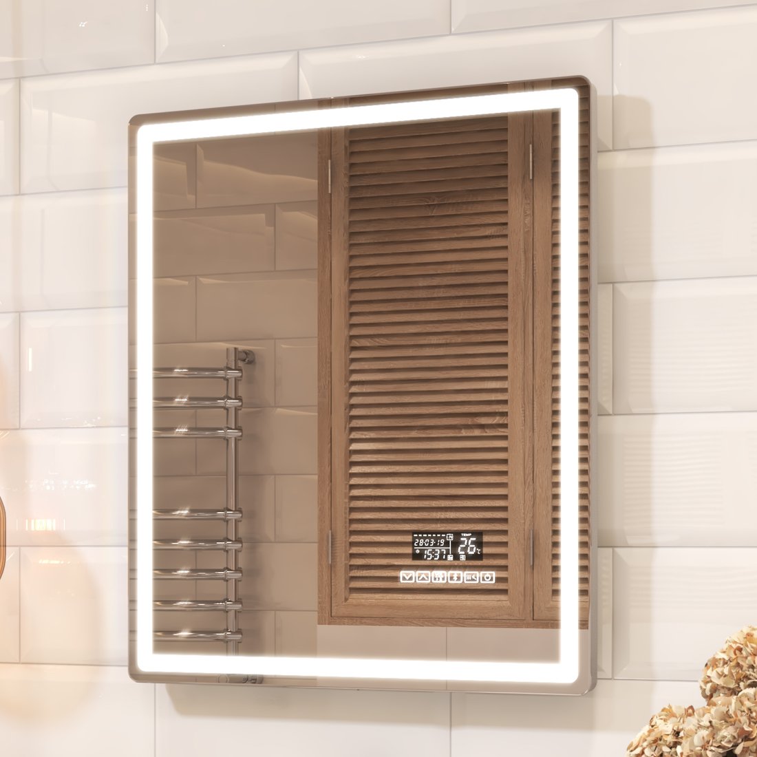 

Vigo Зеркало Geometry Media voice 600