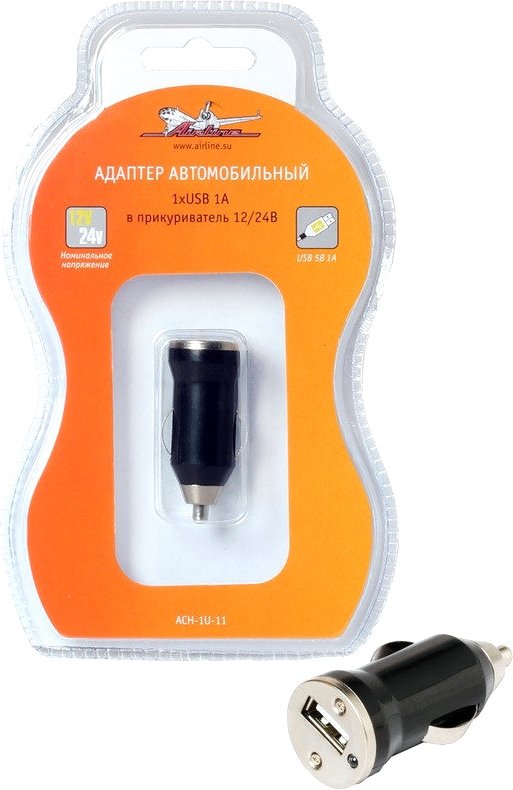 

Автомобильное зарядное Airline ACH-1U-11