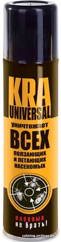 Спрей от насекомых KRA Universal аэрозоль от ползающих и летающих насекомых 650 мл