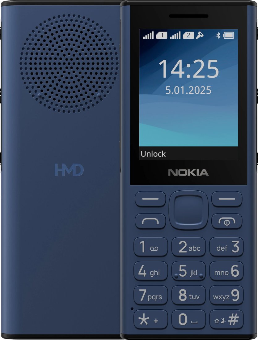 

Телефон Nokia 130 Music Dual SIM TA-1704 (синий)