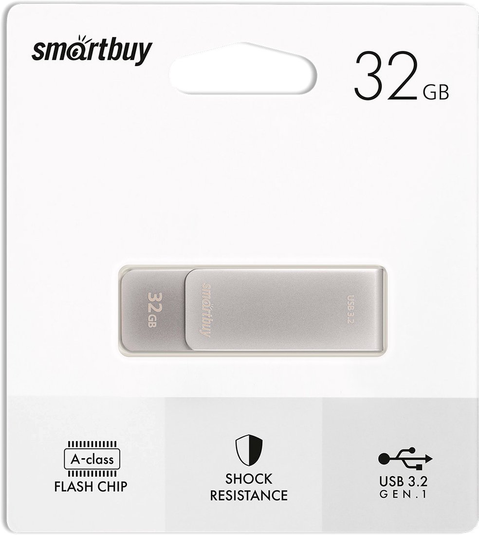 

USB Flash SmartBuy M1 32GB (серебристый)