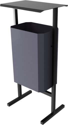 Уличная урна Allerd Стандарт 35л (серый)