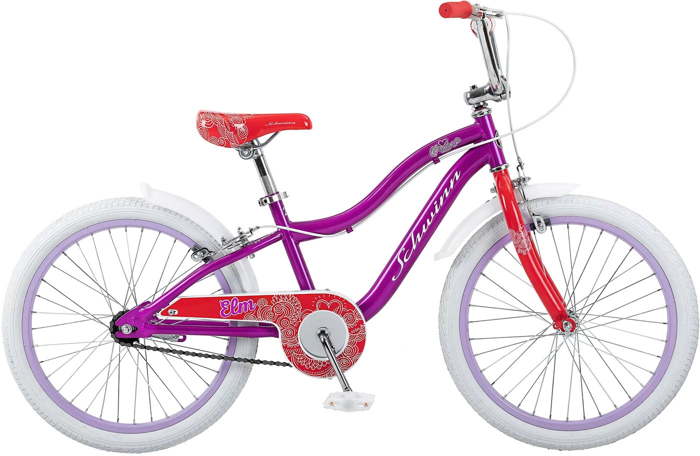 

Детский велосипед Schwinn Elm 20 2022 S1749RUC (фиолетовый)