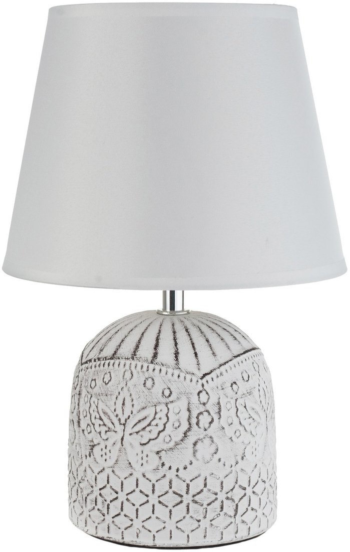 

Торшер Risalux Каролина 7985080 (белый/черный)