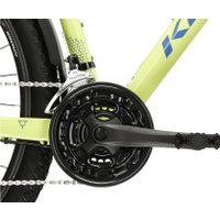 Велосипед Kross Hexagon 2.0 EQ 27.5 M/17" 2024 (желтый/голубой)