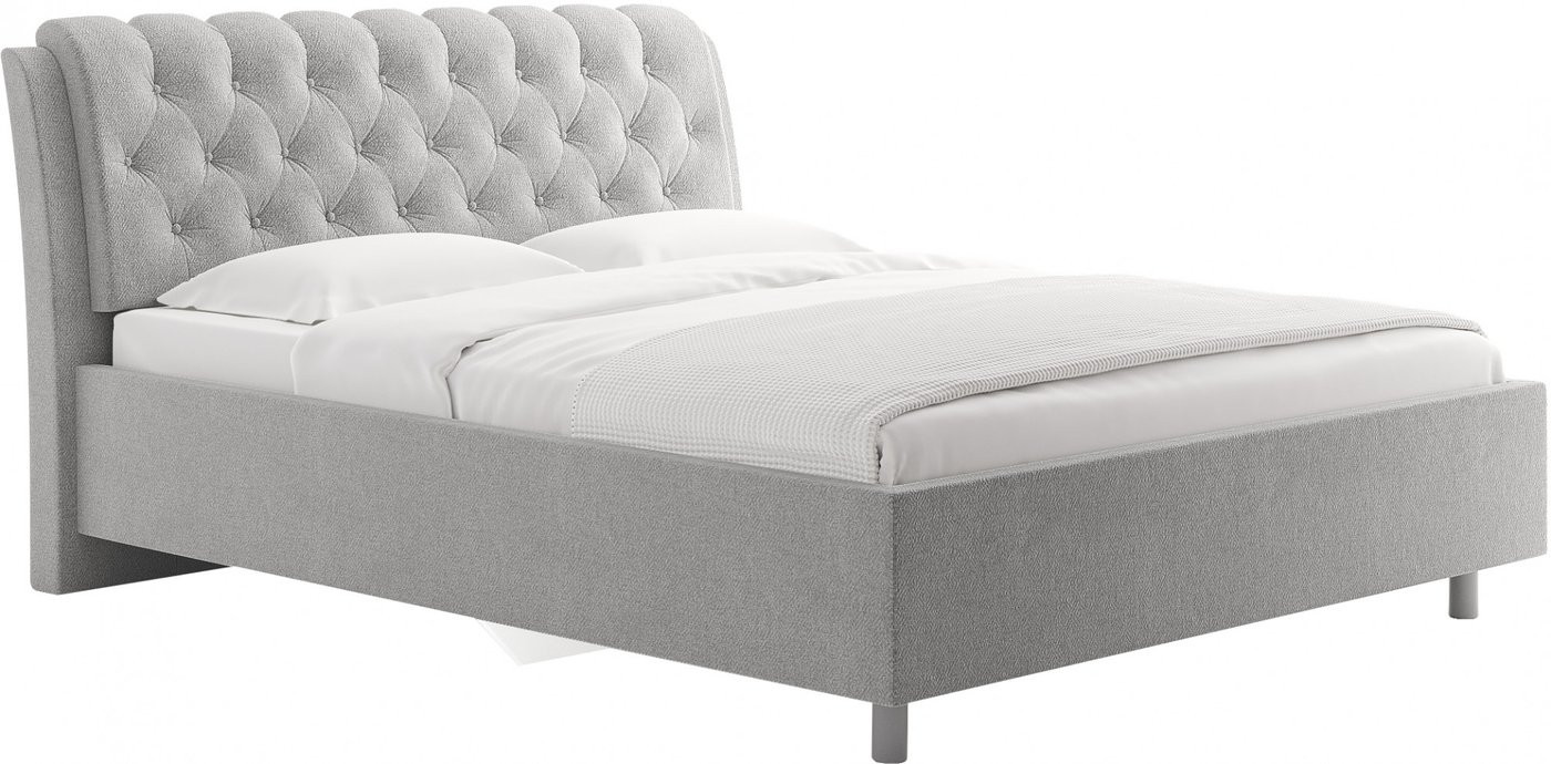 Кровать Сонум Olivia 90x200 (рогожка пепельный)