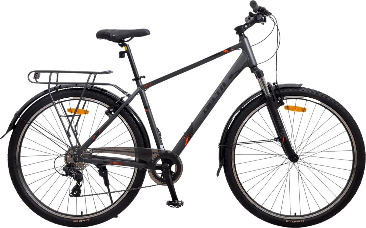 

Велосипед Delta City Pro 28 р.19 CITY PRO M28.19.GR (серый, разобранный)