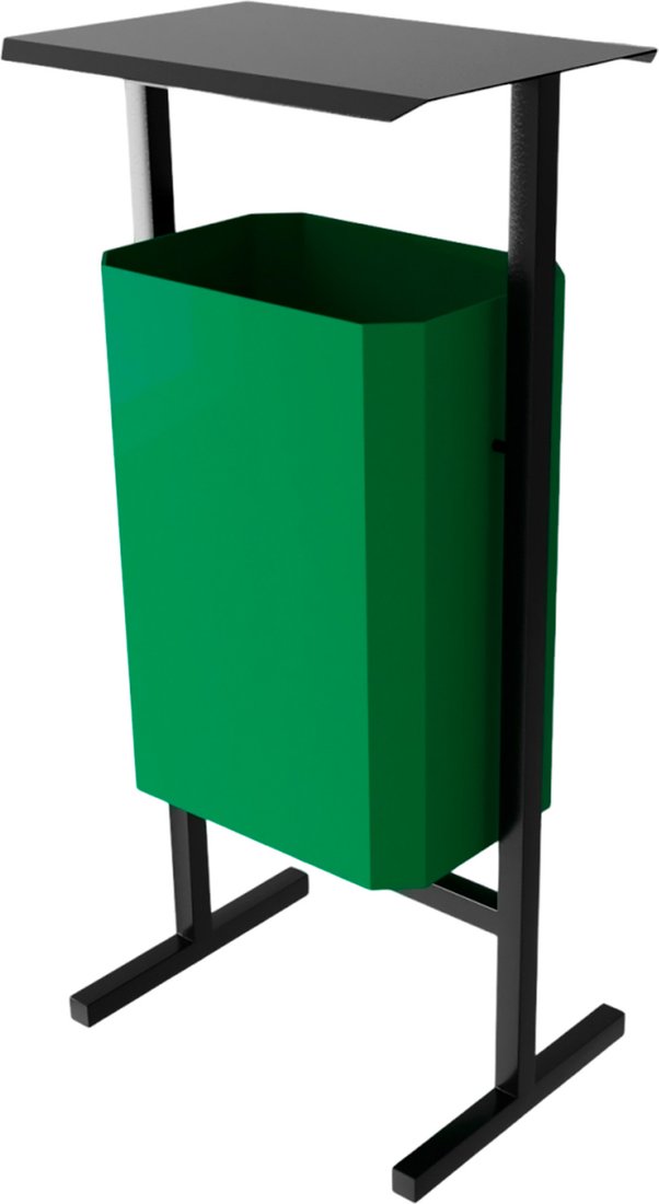 

Уличная урна Allerd Стандарт 35л (зеленый)