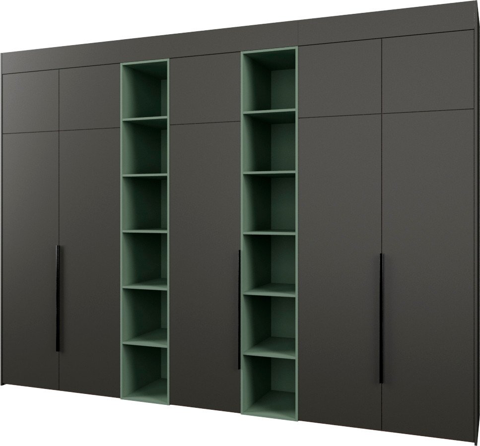 

Шкаф распашной Рэйгрупп Рэй S257-В17-3-WKZ В17-3 (дуб веллингтон/кобальт/зеленый самшит)