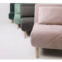 Диван DiArt Элли 140 (велюр, мятный Antonio mint /бук)