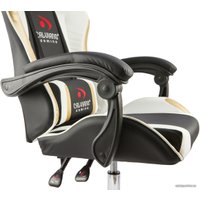 Игровое (геймерское) кресло Calviano Ultimato (черный/белый/золотистый)