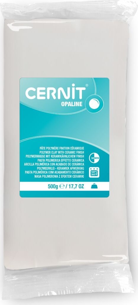 

Полимерная глина Cernit Opaline (500 г, белый)