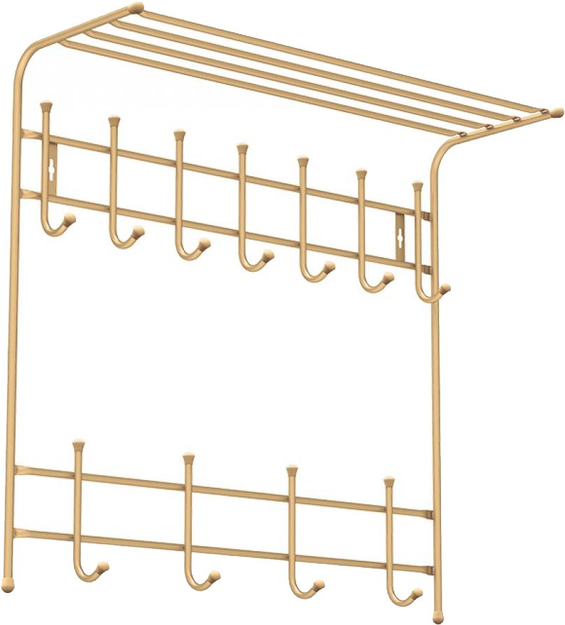 

Вешалка для одежды Ника ВПТ11 (золото)