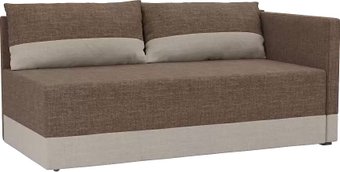 Лига диванов Никас 105210 (правый, коричневый/бежевый)