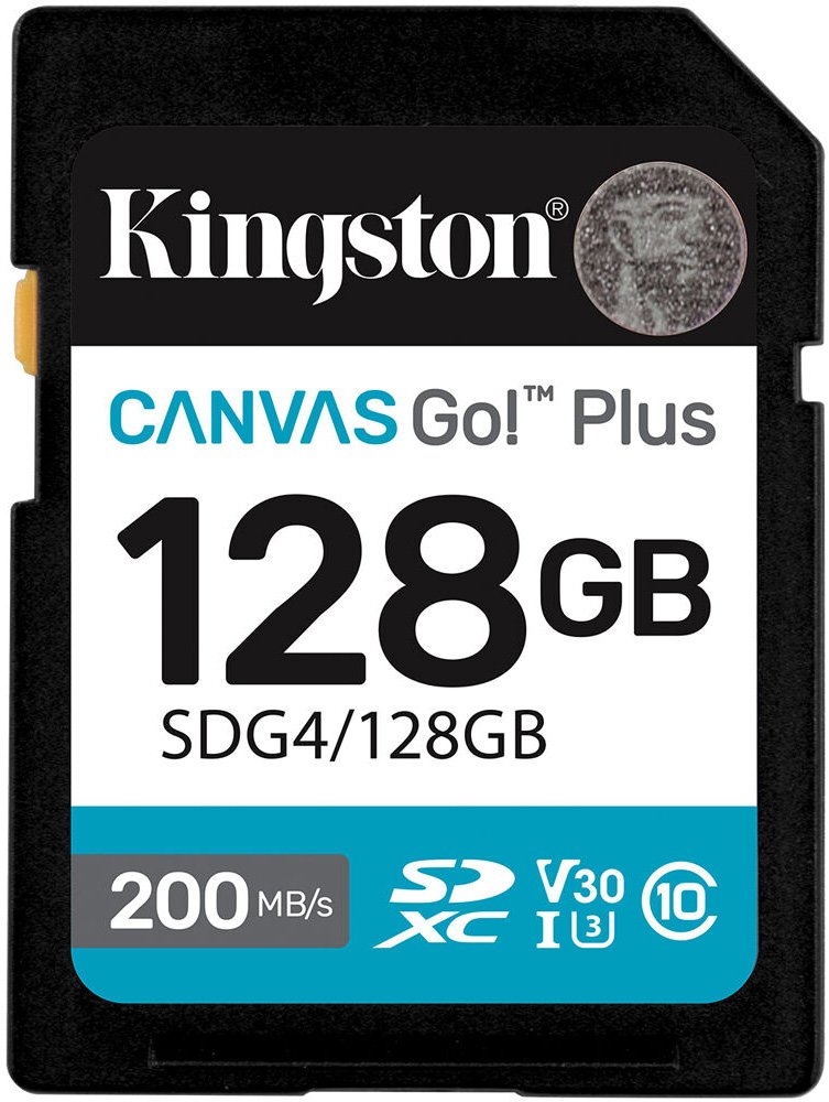 

Карта памяти Kingston Canvas Go! Plus SDXC 128GB SDG4/128GB
